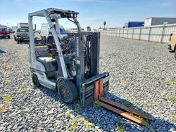 Salvage trucks for sale at Fresno, CA auction: 2015 UNI 2015 Nissan Forklift-Forklift