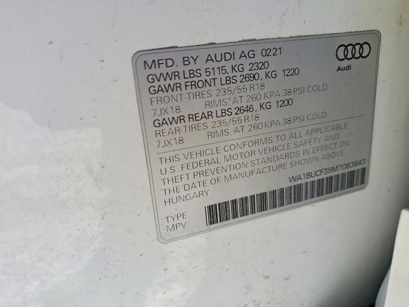 2021 Audi Q3 Premium Plus 40