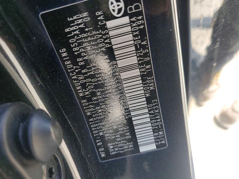 2017 Toyota Corolla l