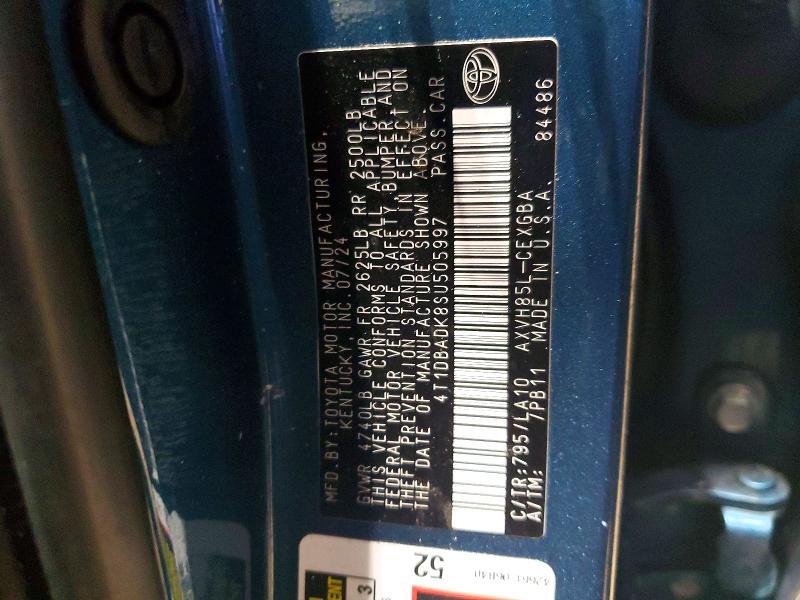 2025 Toyota Camry xle