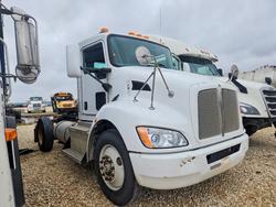 Salvage trucks for sale at San Antonio, TX auction: 2015 Kenworth T300 Semi Truck