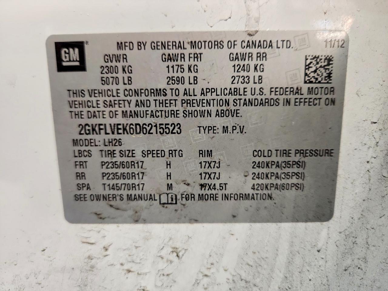 2013 GMC Terrain slt