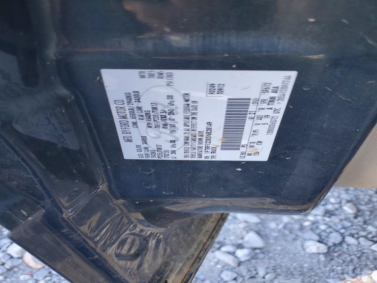 2005 Ford F150