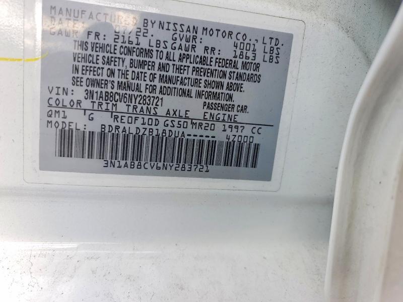 2022 Nissan Sentra sv