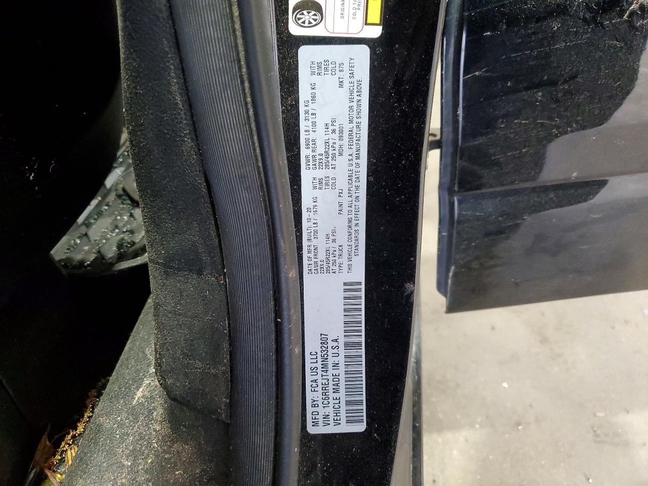 2021 Dodge 1500 Laramie