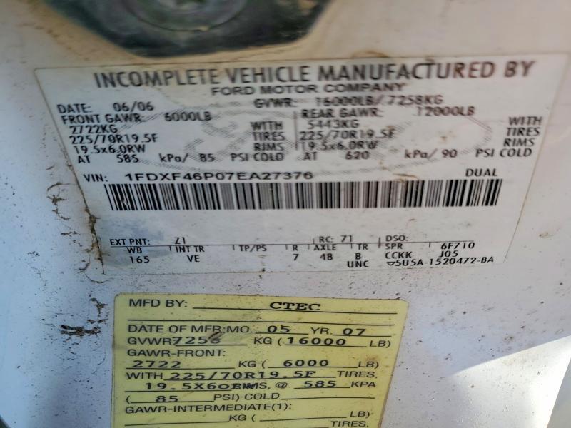 2007 Ford F450 Super Duty Utility / Service Truck