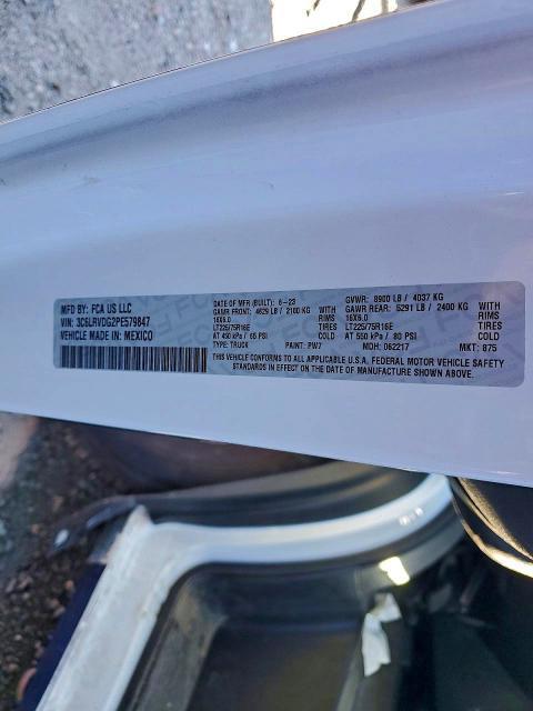 2023 Dodge RAM Promaster 2500 Utility / Service Van