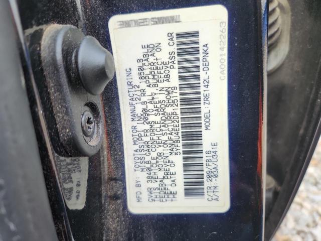2013 Toyota Corolla le