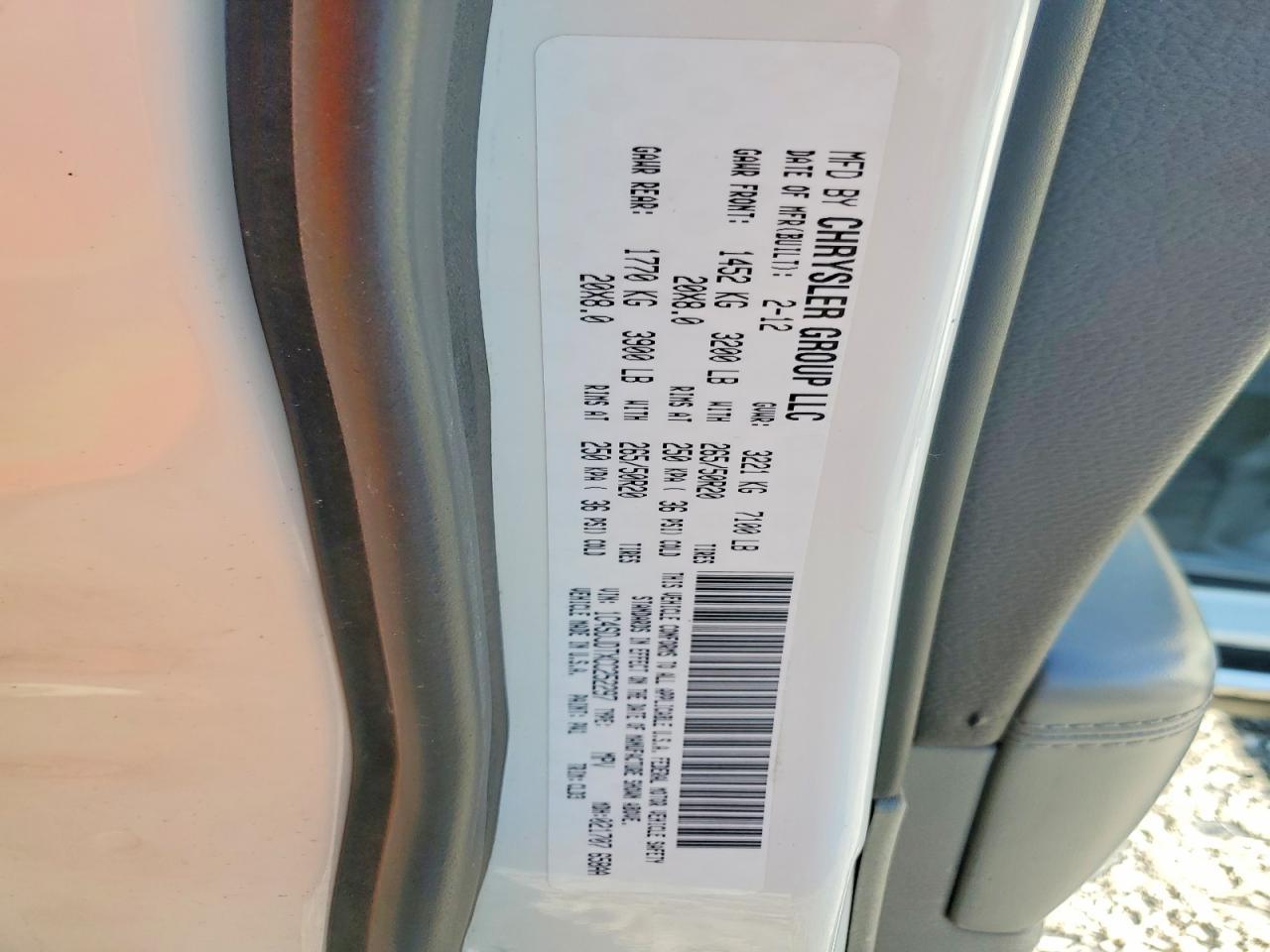 2012 Dodge Durango Crew