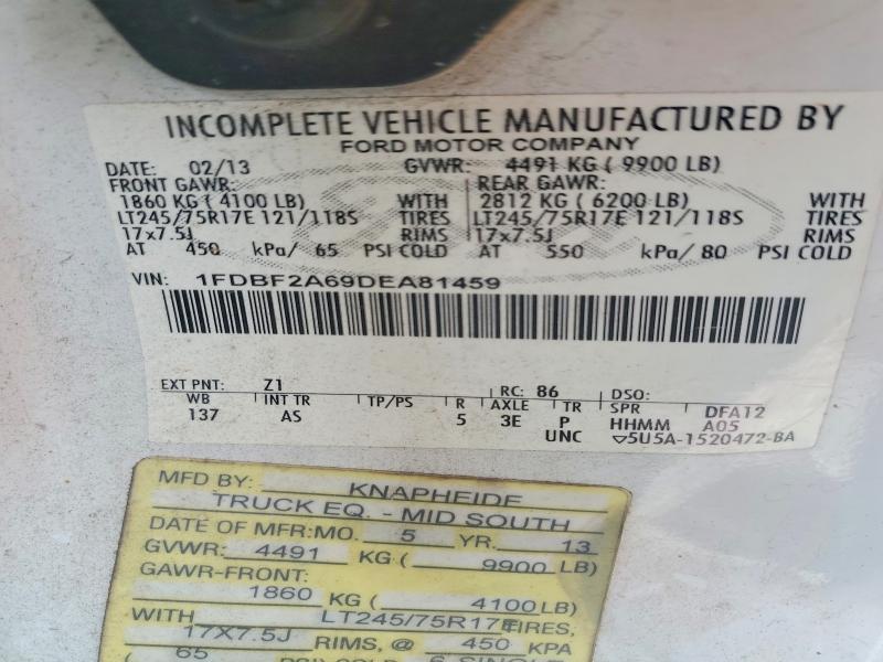 2013 Ford F250 Super Duty Utility / Service Truck