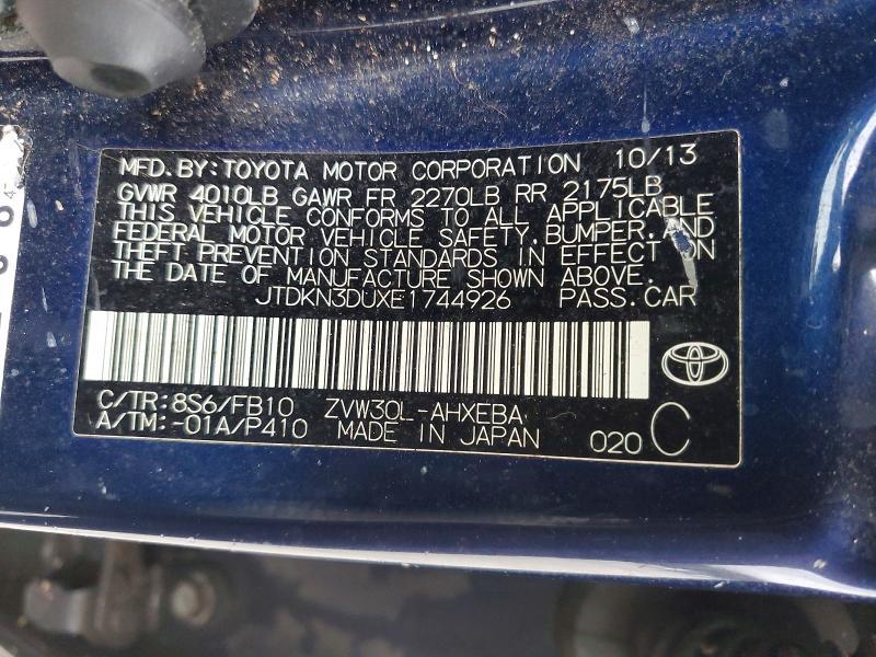 2014 Toyota Prius Three