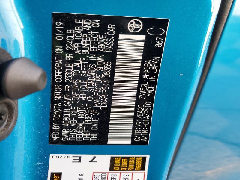 2019 Toyota Prius Prime Premium