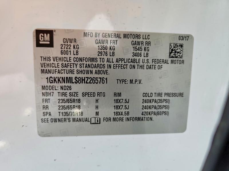2017 GMC Acadia Slt-1