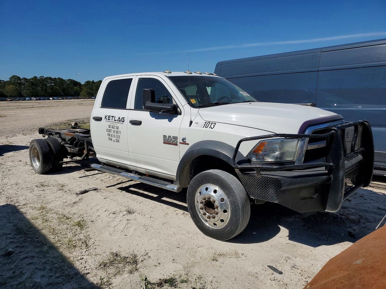 2018 Dodge RAM 5500 Truck Cab AND Chassis