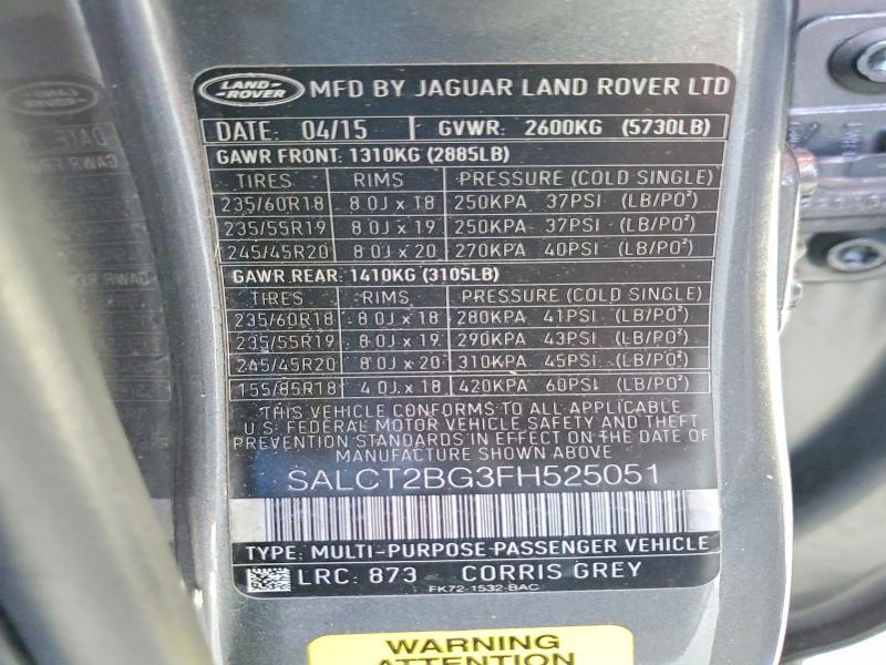 2015 Land Rover Discovery Sport hse Luxury