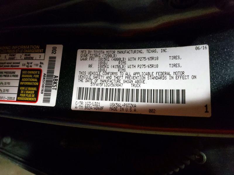 2016 Toyota Tundra 1794 Edition
