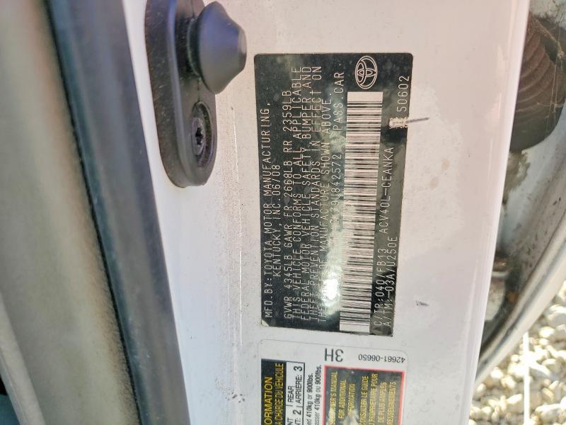 2009 Toyota Camry le