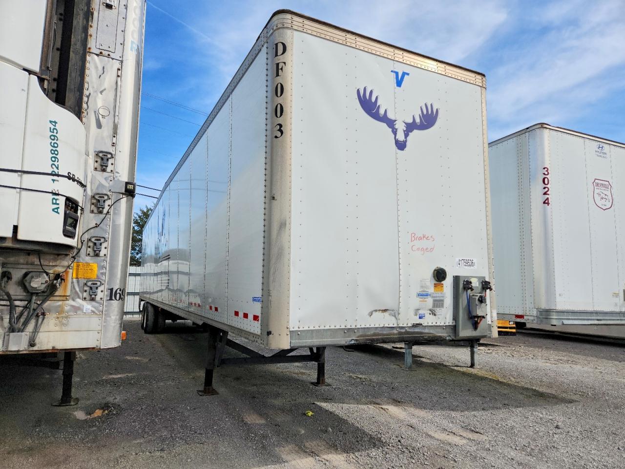 2021 Vanguard DRY Van Trailer