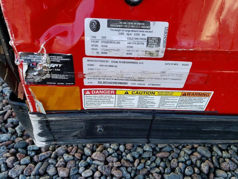 2024 Stealth STT8524TA3 Enclosed Cargo Trailer