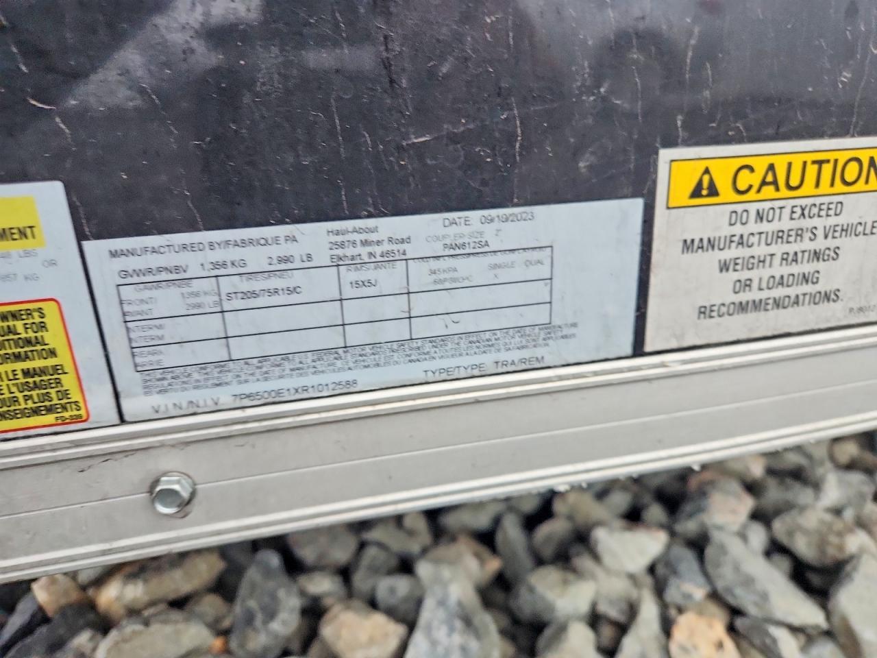 2024 Haul-About Enclosed Cargo Trailer