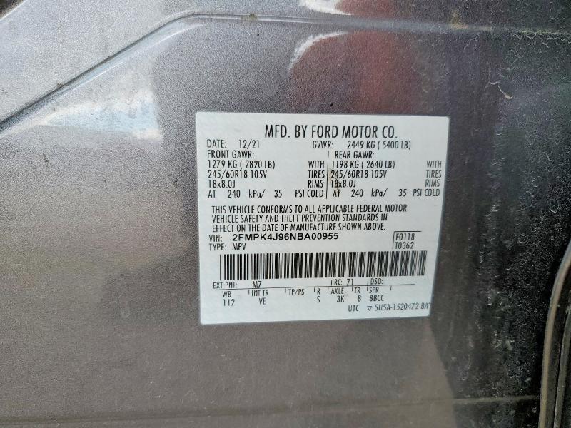 2022 Ford Edge sel