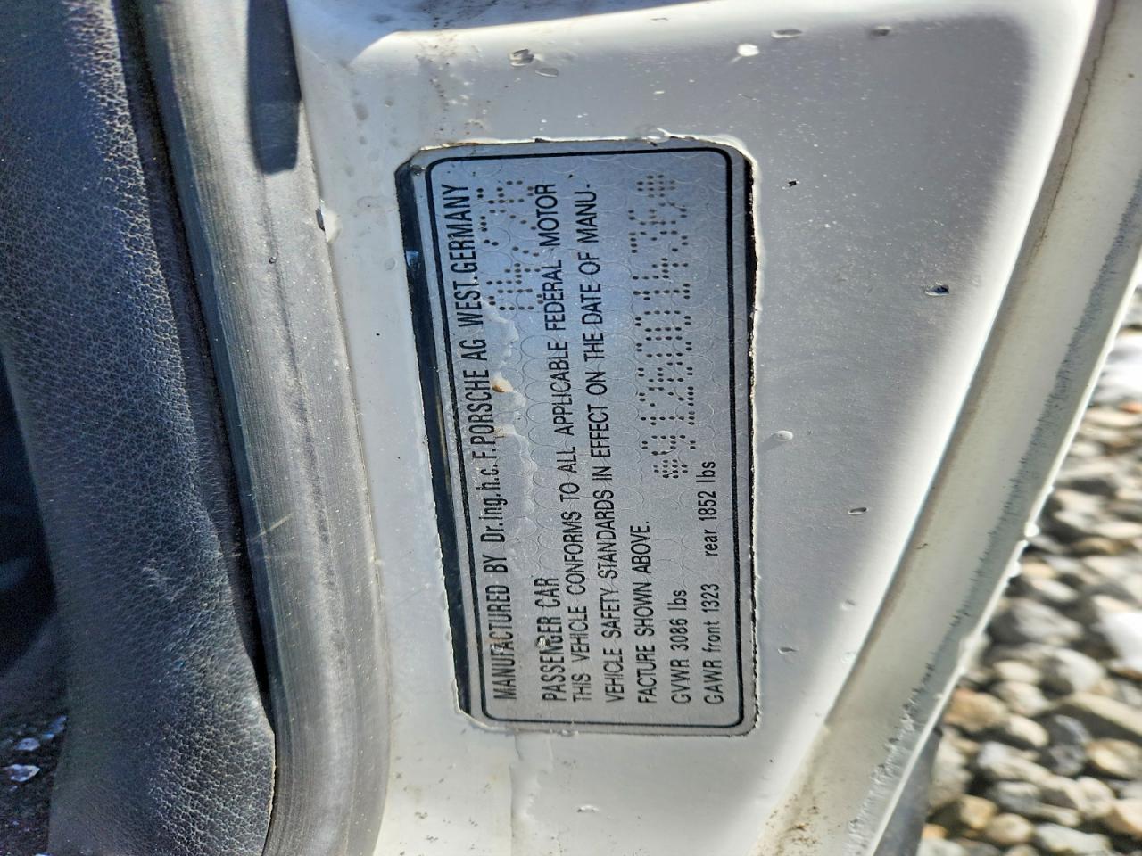 1976 Porsche UK