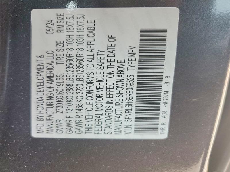 2024 Honda Odyssey exl