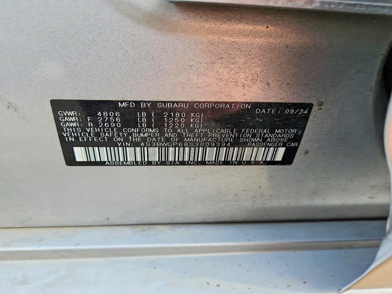 2025 Subaru Legacy Touring xt