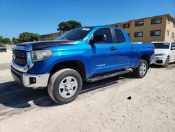 Salvage trucks for sale at Opa Locka, FL auction: 2018 Toyota Tundra SR5