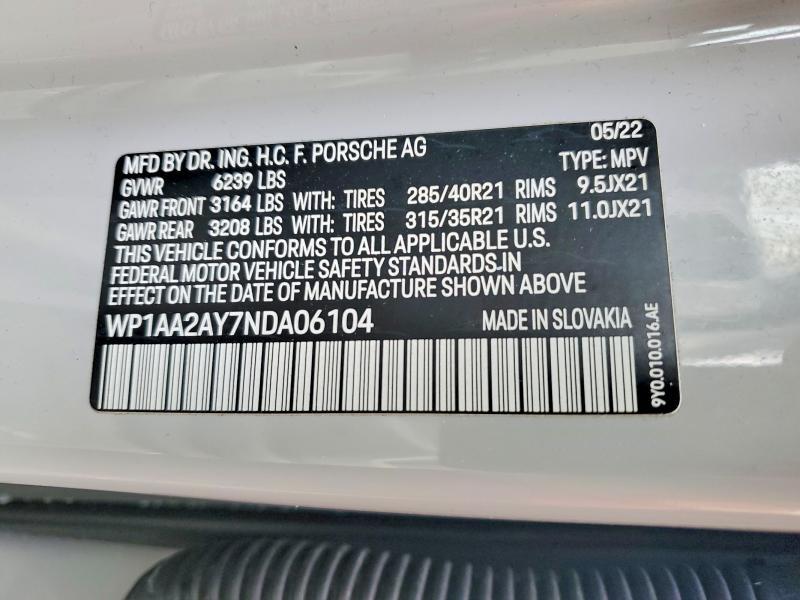 2022 Porsche Cayenne