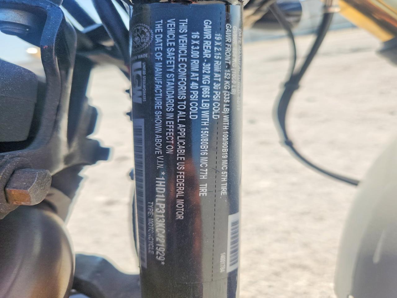 2019 Harley-Davidson XL1200 NS