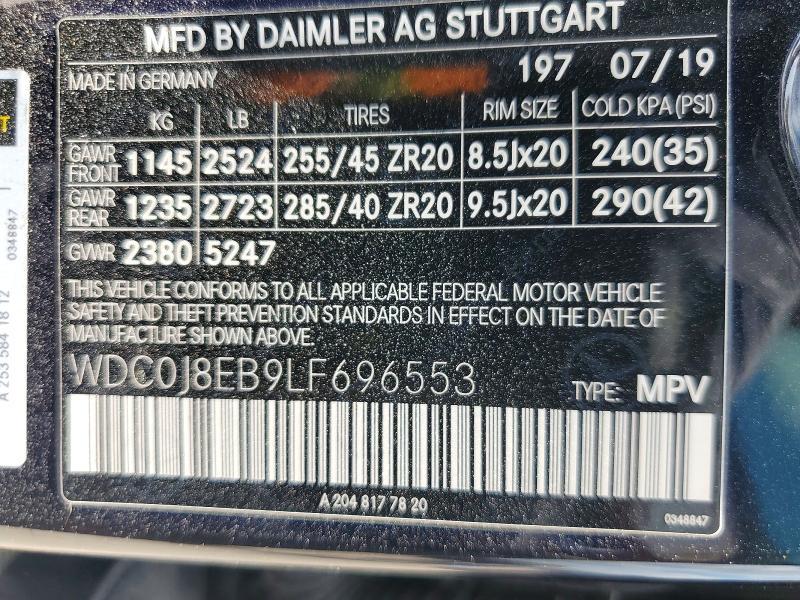 2020 Mercedes-Benz Glc Coupe 300 4matic