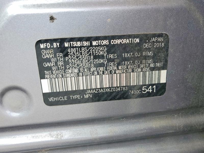 2019 Mitsubishi Outlander se