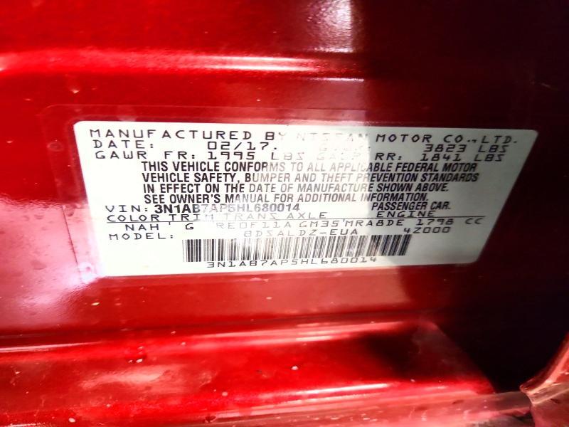 2017 Nissan Sentra sv