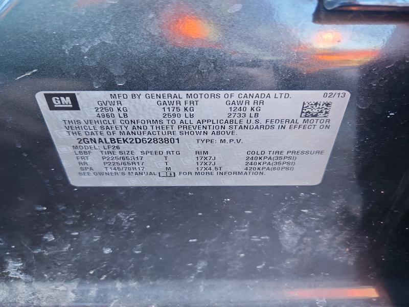 2013 Chevrolet Equinox ls