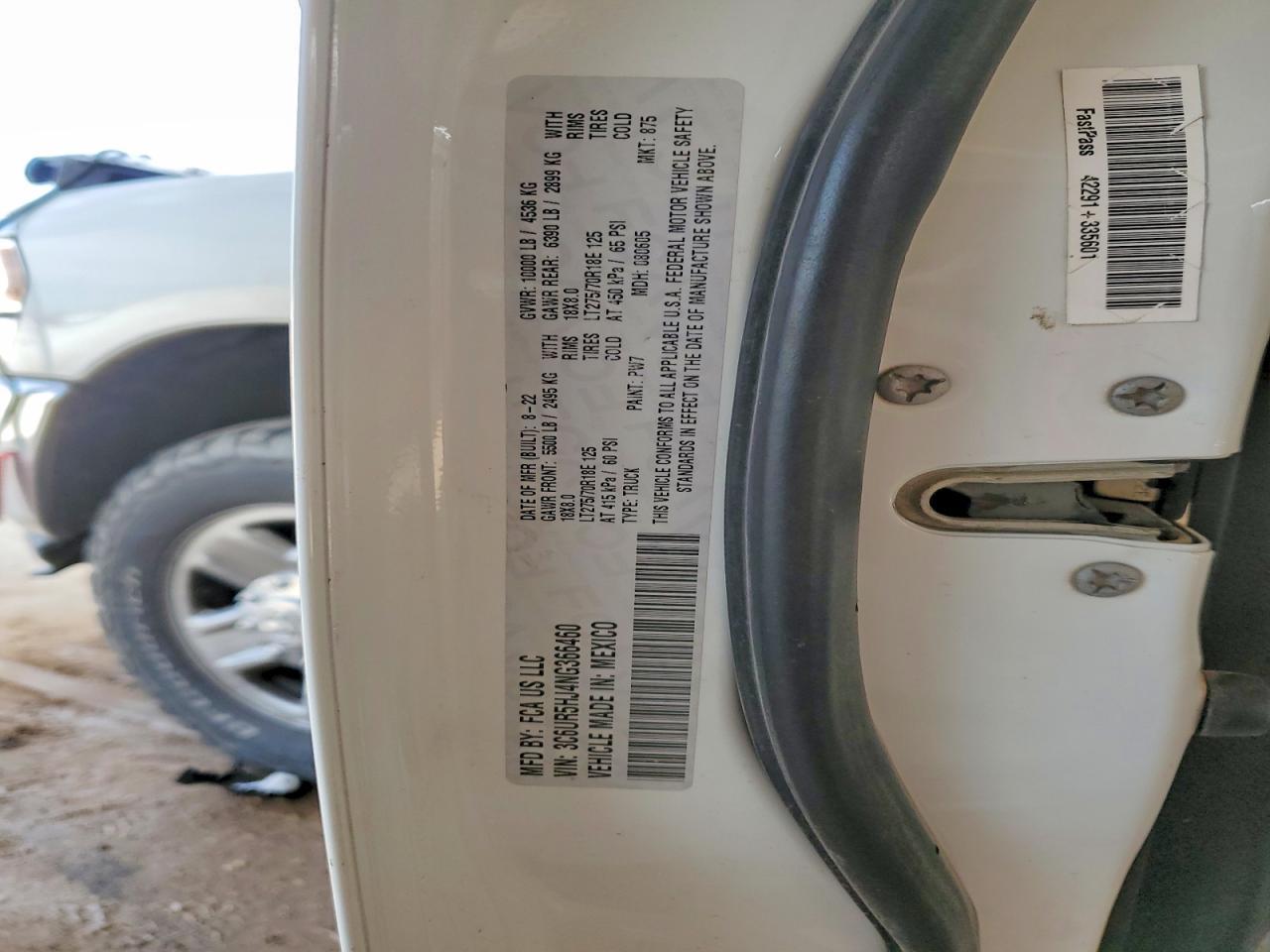 2022 Dodge RAM 2500 Tradesman