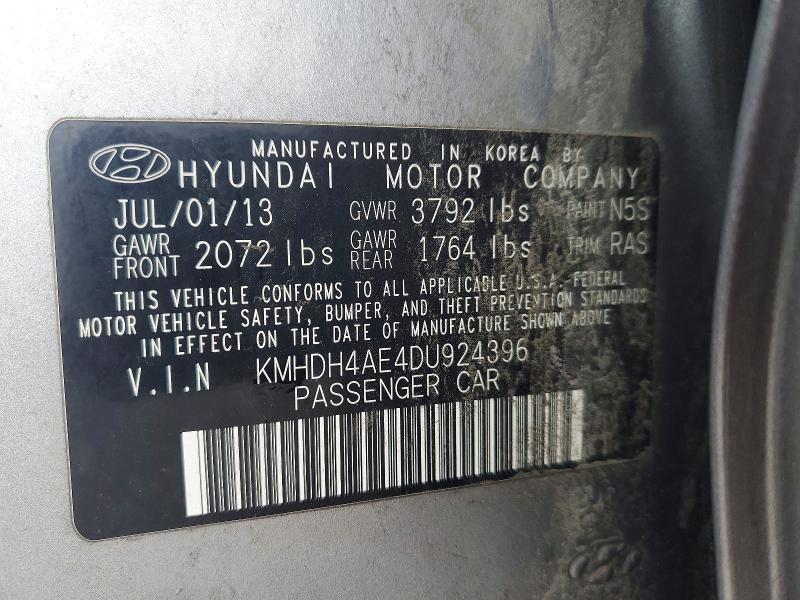 2013 Hyundai Elantra Limited