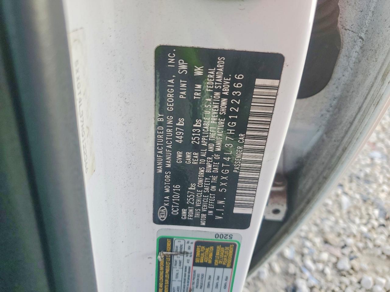 2016 KIA Optima gl