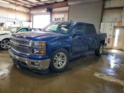Salvage trucks for sale at Elgin, IL auction: 2015 Chevrolet Silverado K1500 LT