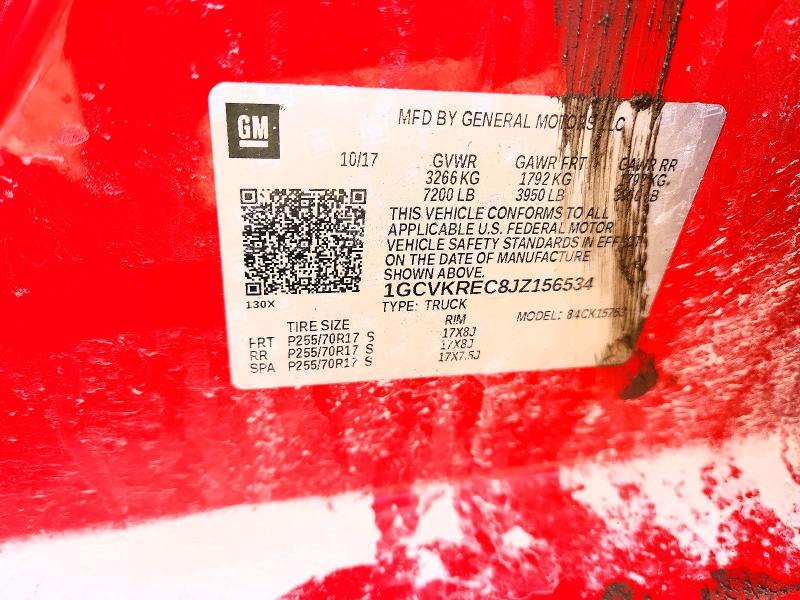 2018 Chevrolet Silverado K1500 LT