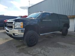 Salvage trucks for sale at Dyer, IN auction: 2012 Chevrolet Silverado K2500 Heavy Duty LTZ