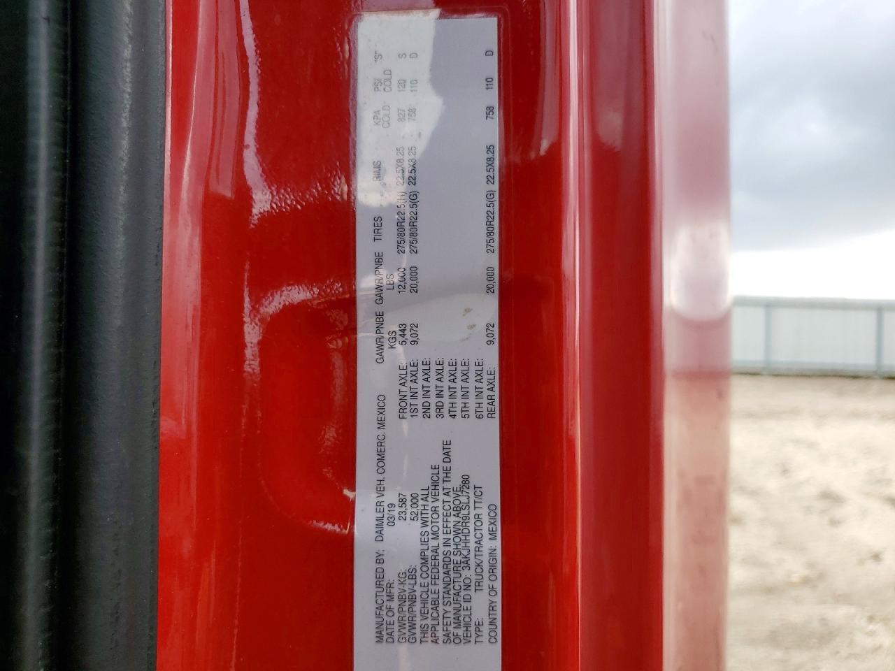 2020 Freightliner Cascadia 126 Semi Truck