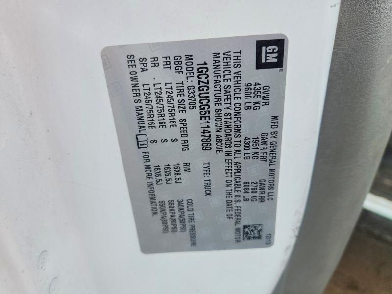 2014 Chev Rolet Express 3500 Cargo EXT Delivery Van