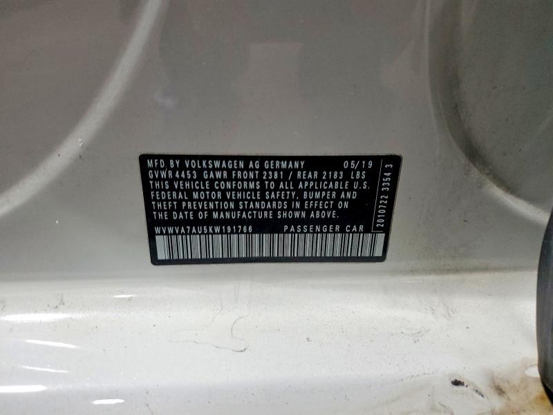 2019 Volkswagen Golf r