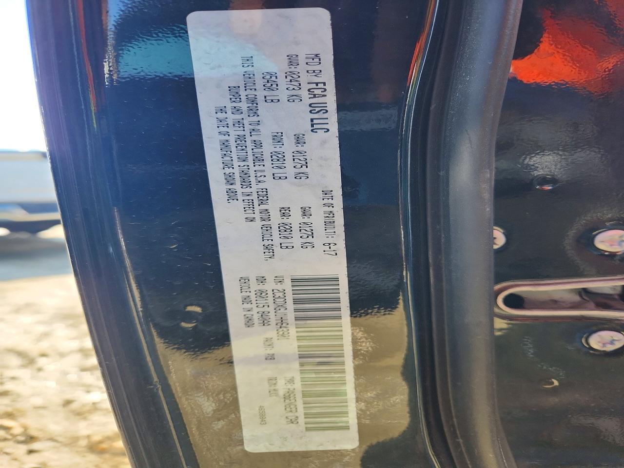 2017 Dodge Charger r