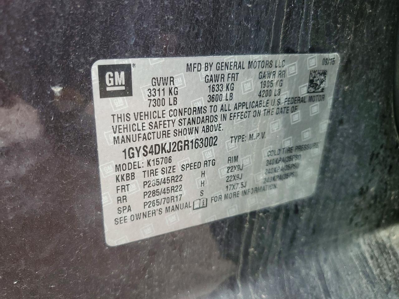 2016 Cadillac Escalade Platinum