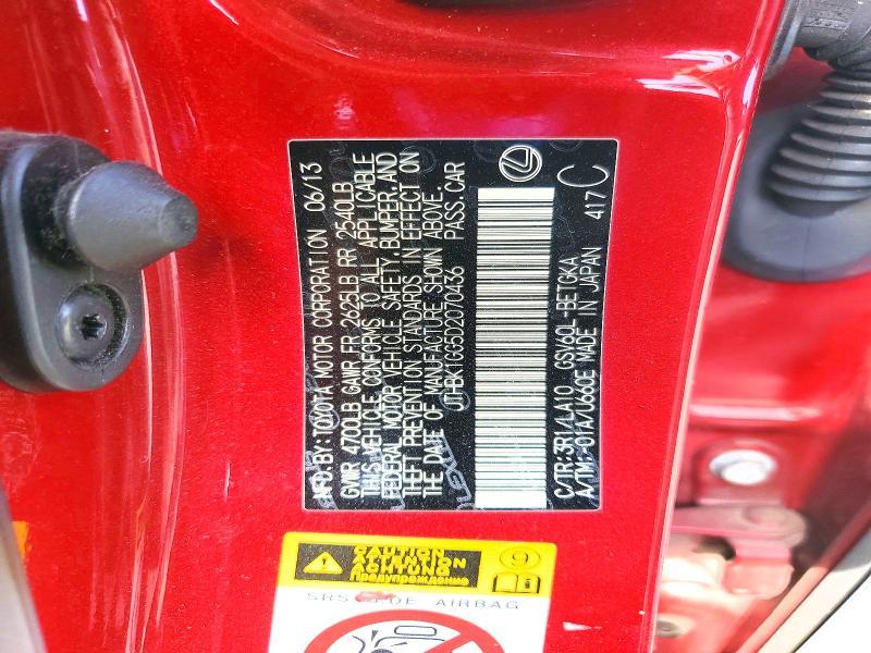 2013 Lexus Es 350 Base