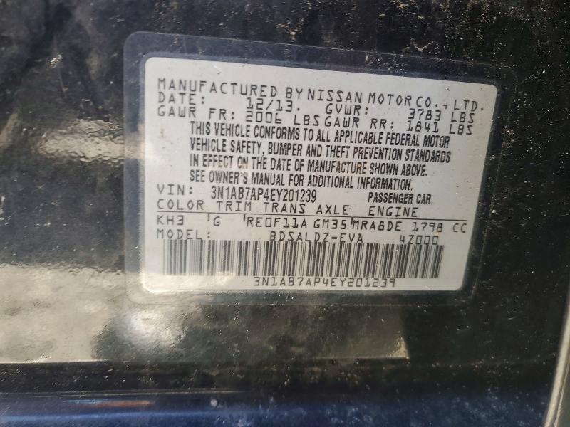 2014 Nissan Sentra sv