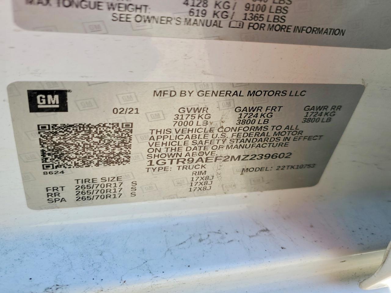 2021 GMC Sierra K1500