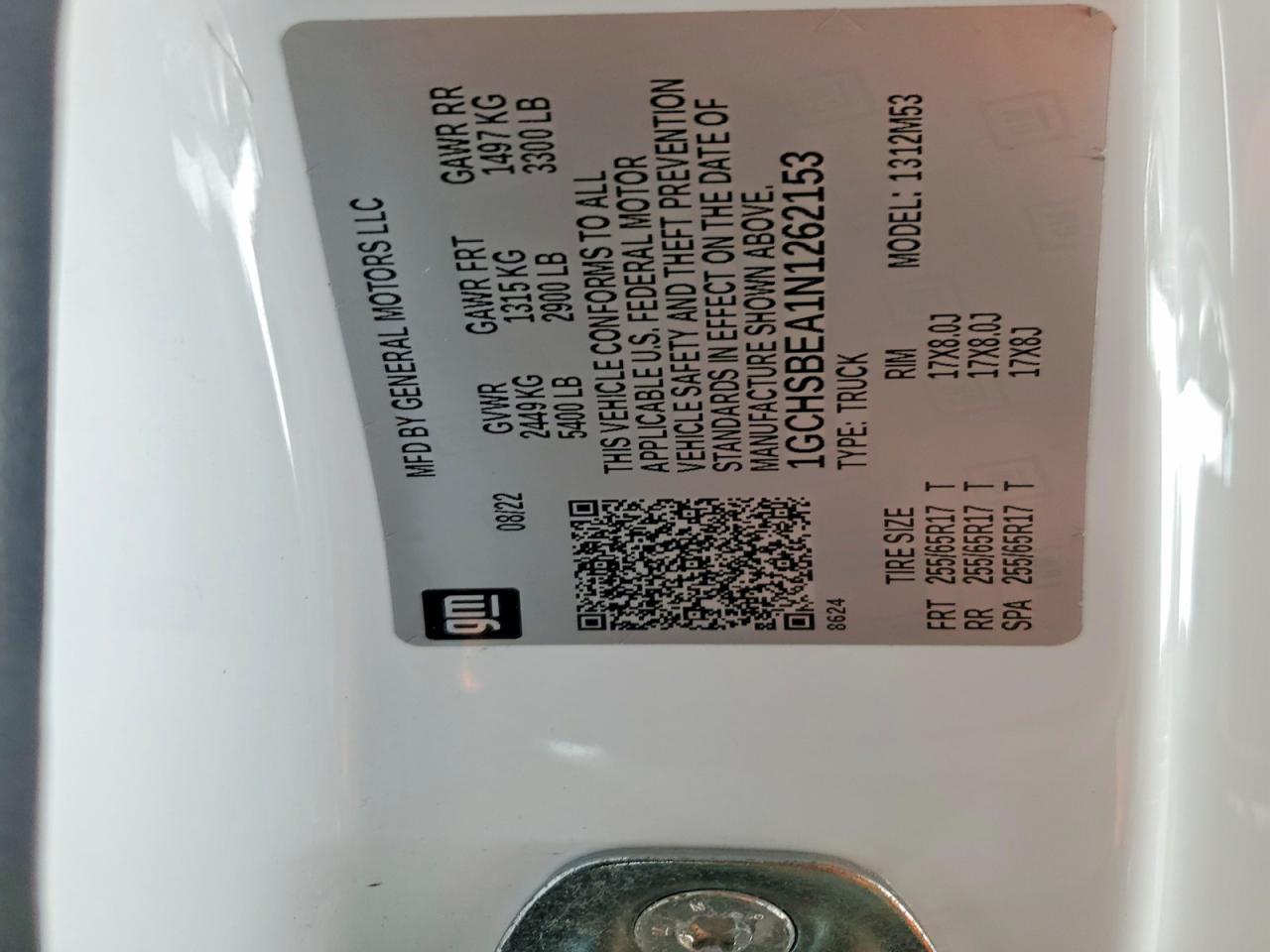 2022 Chevrolet Colorado